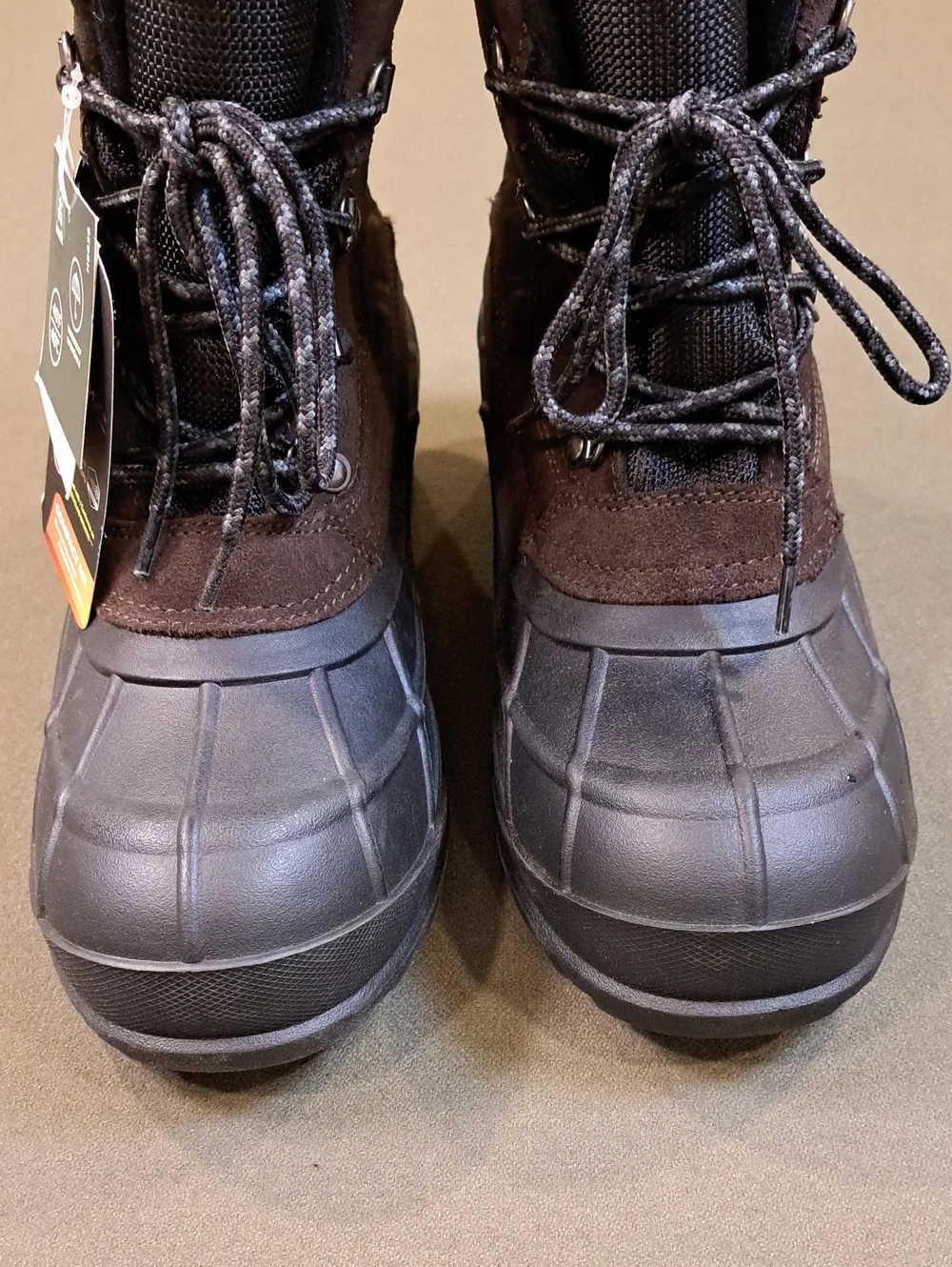 Kamik Fargo 2 Winter Boots - Color: Dark Brown / Black - Size: Men 10